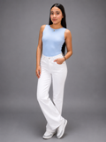Body Básico Premium Sin Mangas – Azul Bebé