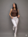 Body Básico Premium Sin Mangas – Beige
