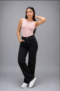 Body Básico Premium Sin Mangas – Rosa Palo
